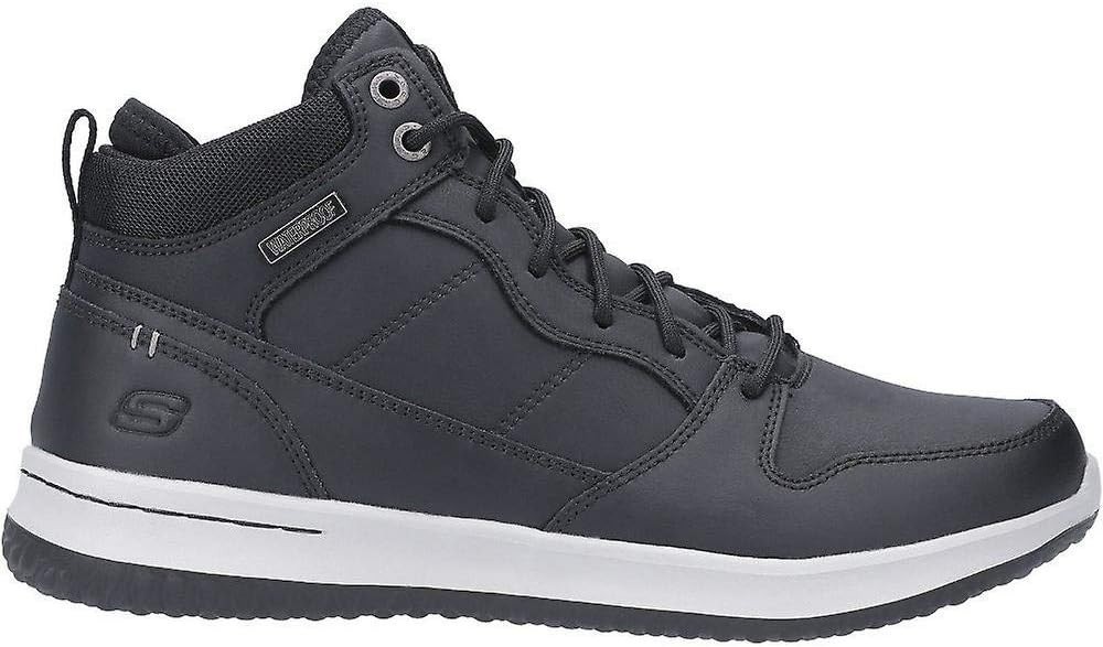 SKECHERS Mens Waterproof Memory Foam Cushioned Comfort Leather Boots-UK 6-12 image 8