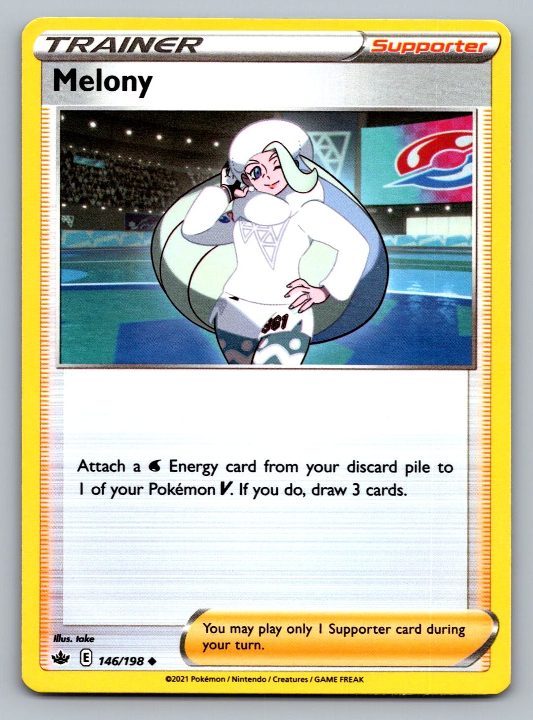 Pokemon TCG SWSH06: Chilling Reign Melony 146/198