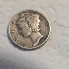 1940 10Cent Mercury Dime 90% Silver -Mint Mark??  Free Shipping