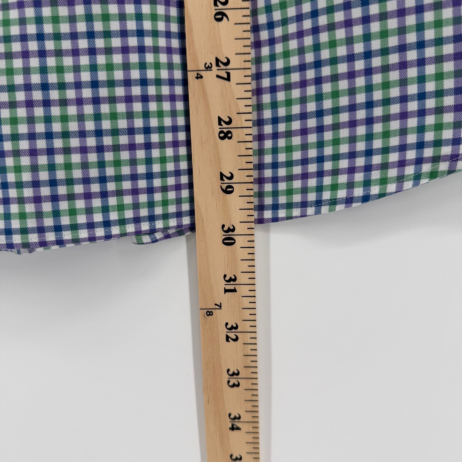 Johnnie O Prep Performance Gingham Button Down Sh… - image 7