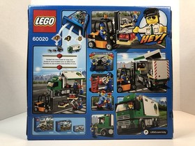 Lego City 60020 Cargo Truck With Three Mini Figure New Factory Sealed Retired