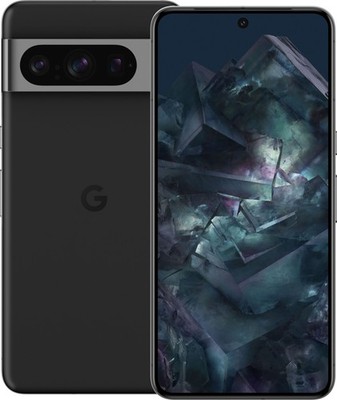 Google Pixel 8 Pro Dual SIM 128GB Obsidian inkl. Schutzglass, Gebraucht