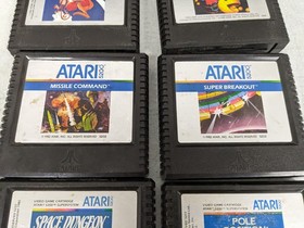 Lot of Various Atari 5200 Games (Untested)