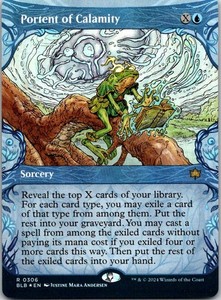 Portent of Calamity (Showcase) - Bloomburrow #306 Foil