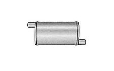 Jones Exhaust Q524b 5 X 11 X 25 Oval Quiet Tone Muffler W 2.5 Offset Inout