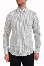 Hugo Boss Men's "Mypop 2" Slim Fit Striped Long Sleeve Casual Shirt