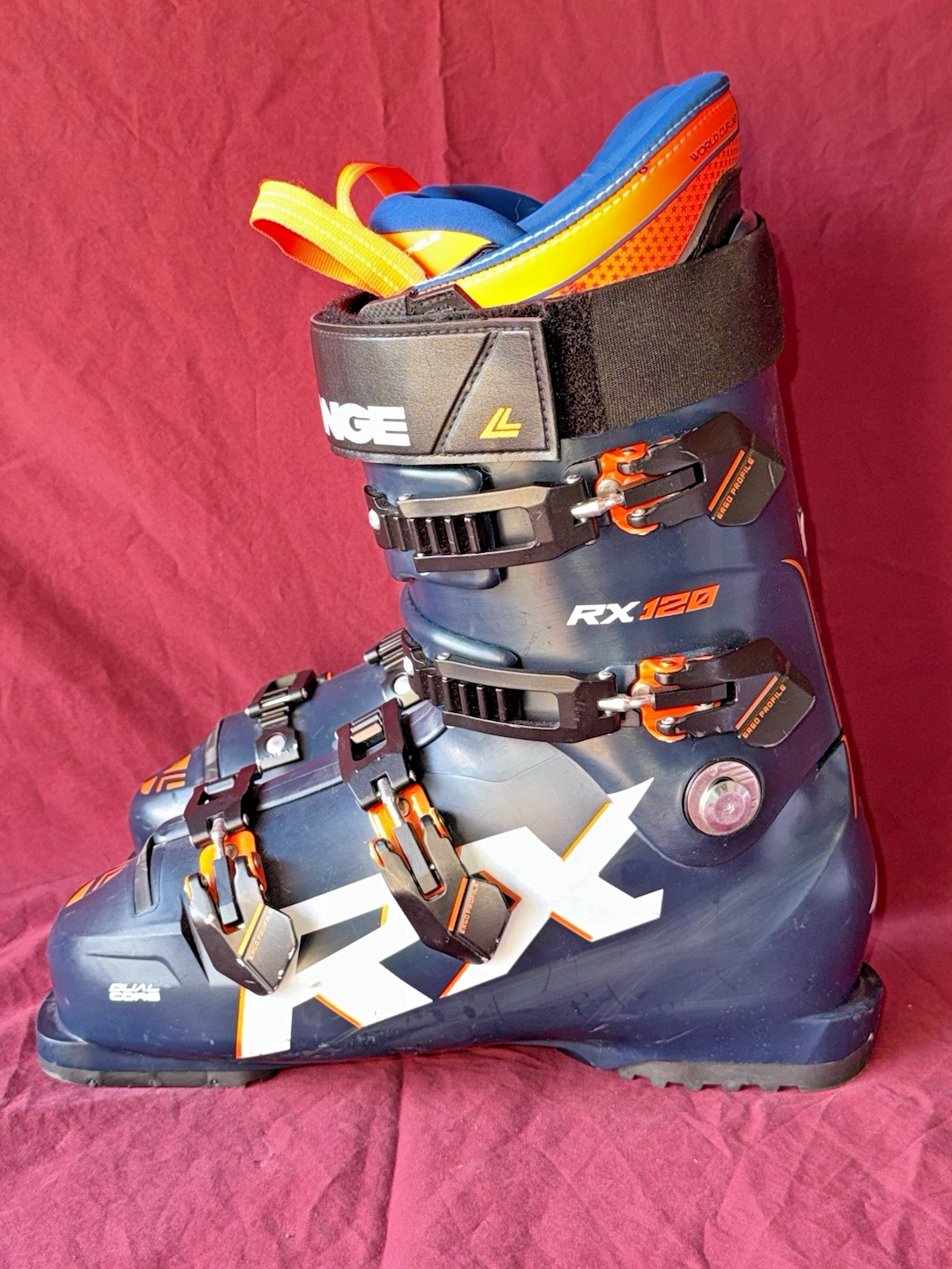 🔥 LANGE RX120 Ski BOOTS 28.5 Alpine All-Mtn Race RX 120 326mm ⛷️