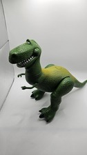 DISNEY PIXAR 2011 MATTEL TOY STORY TALKING REX DINOSAUR FIGURE WITH MOVING ARMS