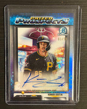 KONNOR GRIFFIN 2025 BOWMAN CHROME BASEBALL PRIZED PROSPECTS AUTO RC /99 PIRATES