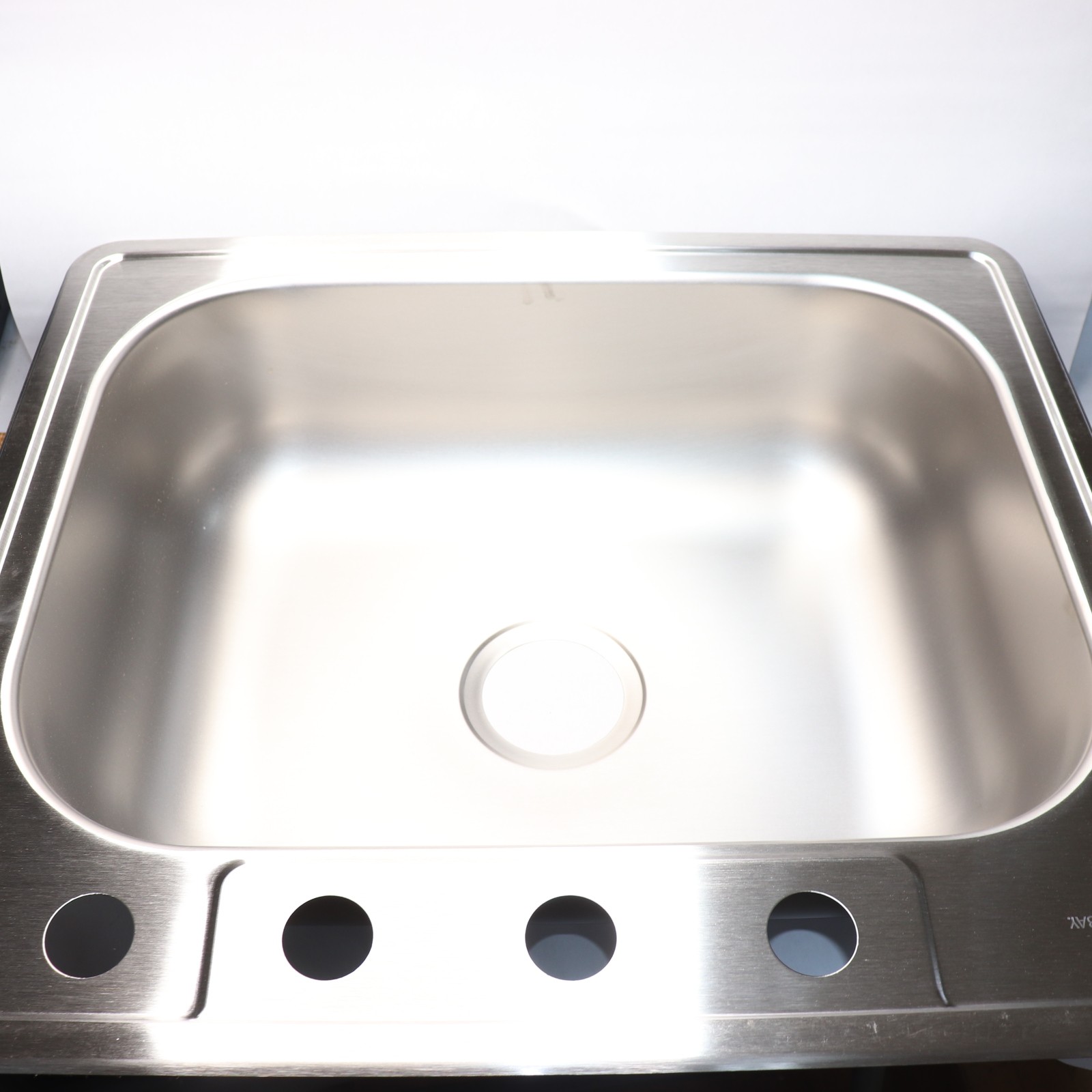 Glacier Bay Drop-In Rectangular Double Bowl Kitchen Sink 598 536