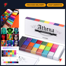 20 Colors Face  Body Paint Palette - Professional Oil Makeup for Halloween, Cos