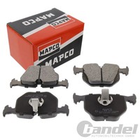 Mapco BremsbelÄGe Satz Hinten Passend FüR BMW 3 5 7 X3 X5 Z4 Z8 Land Rover Range