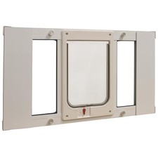 Aluminum Sash Window Pet Door