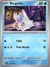 Bergmite 023/086 Chaos Rising NM Pokemon TCG