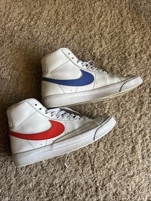 Size 5,5 - Nike Blazer '77 Vintage Mid White Blue Red