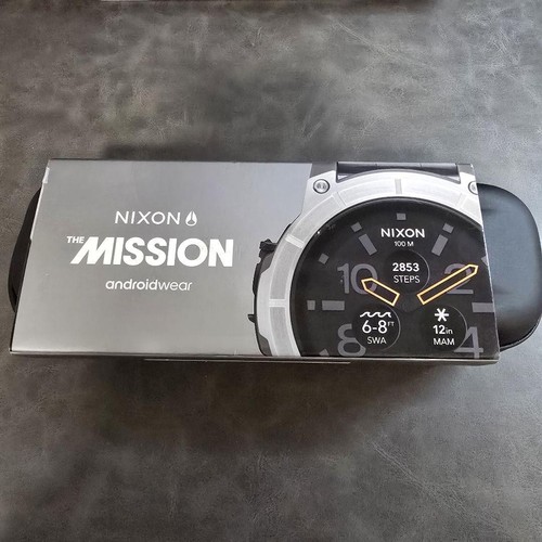 Nixon The Mission Smartwatch Rare Collectible Smartwatch