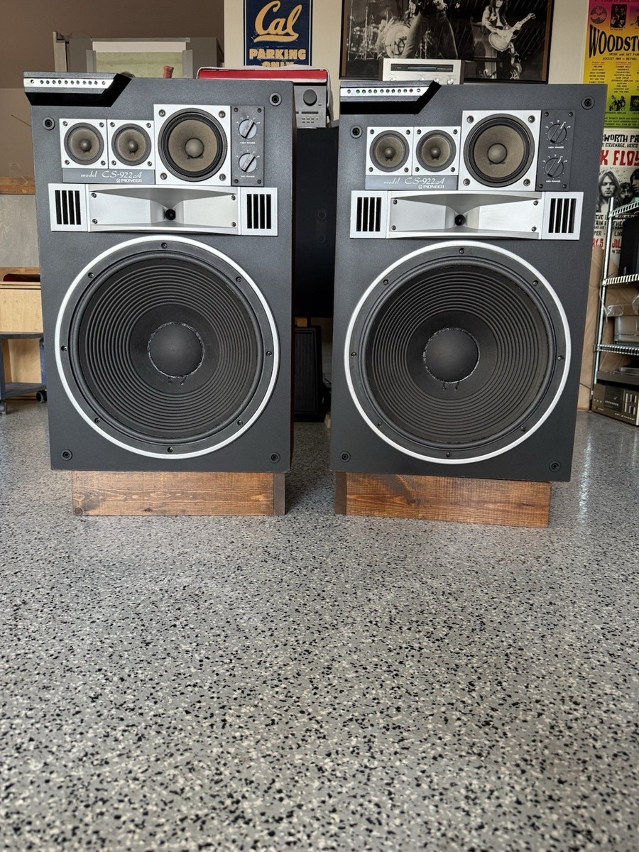 Pioneer CS-922A Vintage Speakers | eBay