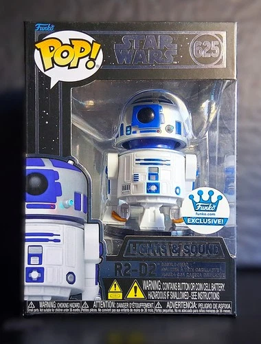 Lights & Sounds R2-D2 #625 Funko Pop Star Wars funko.com exclusive