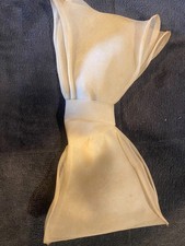 Vintage Cream Bow Fascinator Hairpiece, Combs to Secure