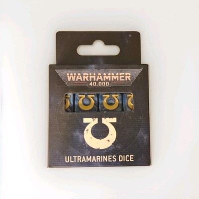 Ultramarines Dice (55-66) Würfel der Ultramarines Space Marines warhammer 40k 