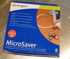 Kensington 64031 MicroSaver Laptop Notebook Keyed Lock Security Cable Open Box