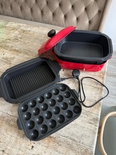 Electric Multi Cooker / Hot Pot / Grill Pan / Takoyaki Maker