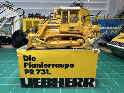 Vintage  Conrad Liebherr PR 731  Dozer with ripper  1:50 Diecast Model