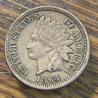 1864 Copper Nickel Indian Cent Nice Original Choice VF CHRC