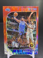 2019-20 Panini Nba Hoops Premium Stock Markelle Fultz Red Flash Refractor 