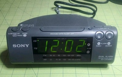 Sony Dream Machine  ICF-C470MK2 Dual Alarm FM/AM LED Clock Radio 