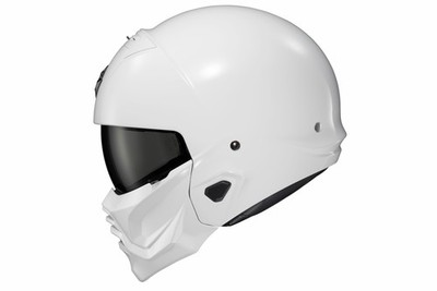 Scorpion EXO Covert 2 Open-Face Helmet Gloss White Small