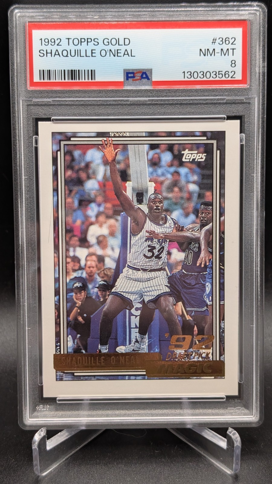 1992-93 Topps - Shaquille O'Neal #362 Gold (RC)
