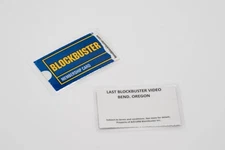 Blockbuster Video Original Membership Card Vintage