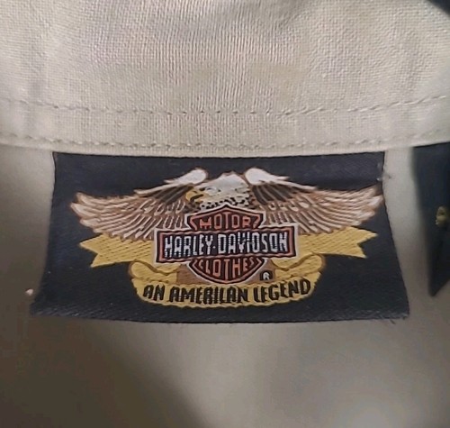 Camicia vintage Harley-Davidson 95° anniversario XL punto singolo 1998 con bottoni - Foto 3 di 12