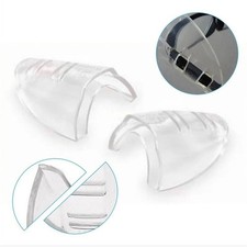 2x Clear Universal Flexible Protective Side Shields for Eye Glasses Safety