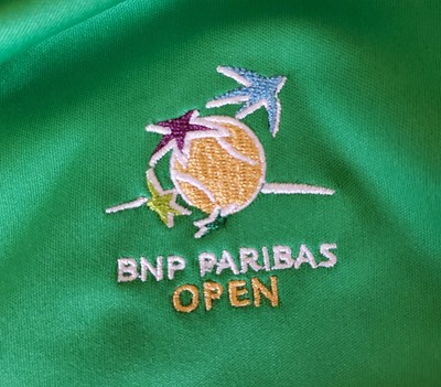 FILA BNP Paribas Open Tennis Polo Shirt Green Youth MEDIUM - NWOT