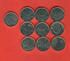 TURKEY issue 2022 - SET 10 pc x 1 Kurus - SPACE Planets and Satellites - UNC