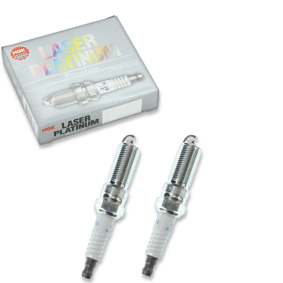2 pc NGK 2467 PTR5A-13 Laser Platinum Spark Plugs for SP524 SP487 SP478 cq