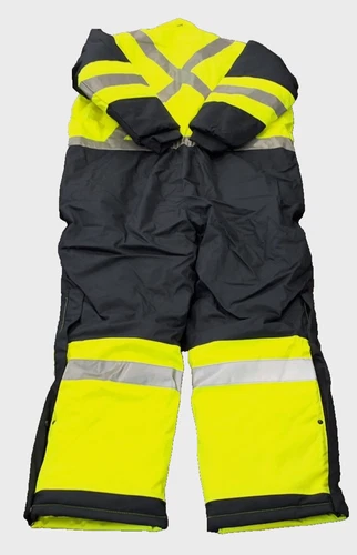Bisley BC6453T X Taped Hi Vis Two Tone Freezer Coverall Size 107R Insulated NEW image 2
