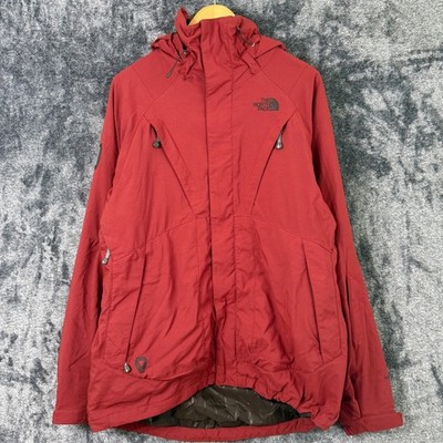 The North Face RECCO Avalanche Rescue System Jacket Mens Large Red Ski Snowboard