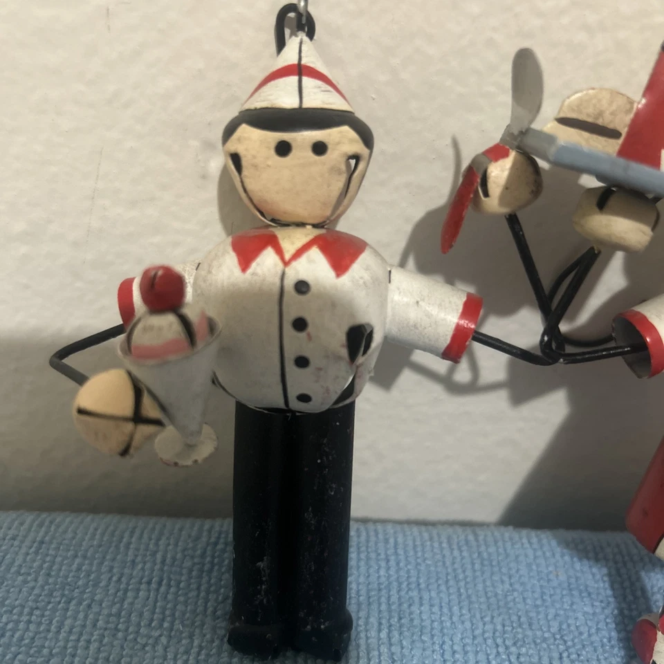 Adornos School Spirit JINGLE BELL de la era 1950 ~ juego de 3 Foto 2 de 4