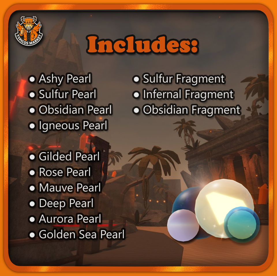 [FISCH] - Igneous Rupturer Rod - [All 11 Pearls and 3 Fragments ...