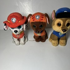 Ty Paw Patrol Plush Lot  12 