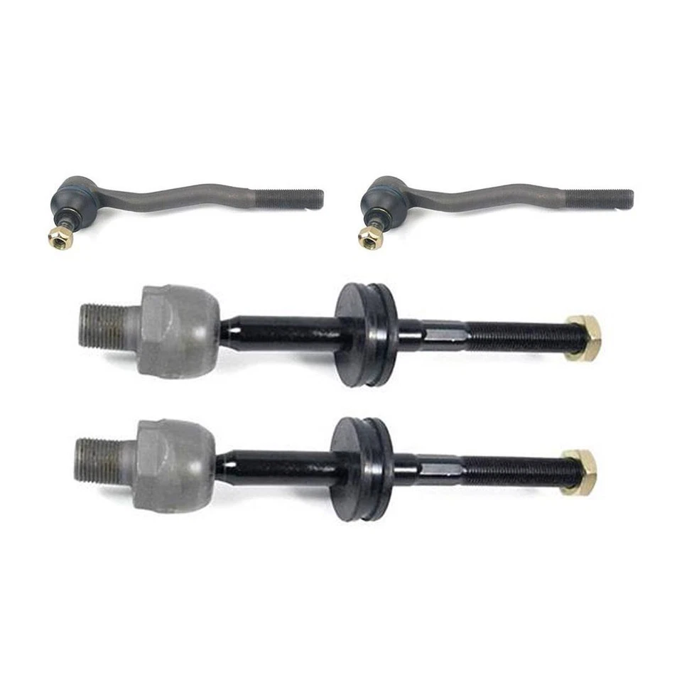 Extremos de varilla de amarre de dirección MEVOTECH 4 PIEZAS INTERIORES Y EXTERIORES para BMW 325I 1992-1993 Foto 2 de 4