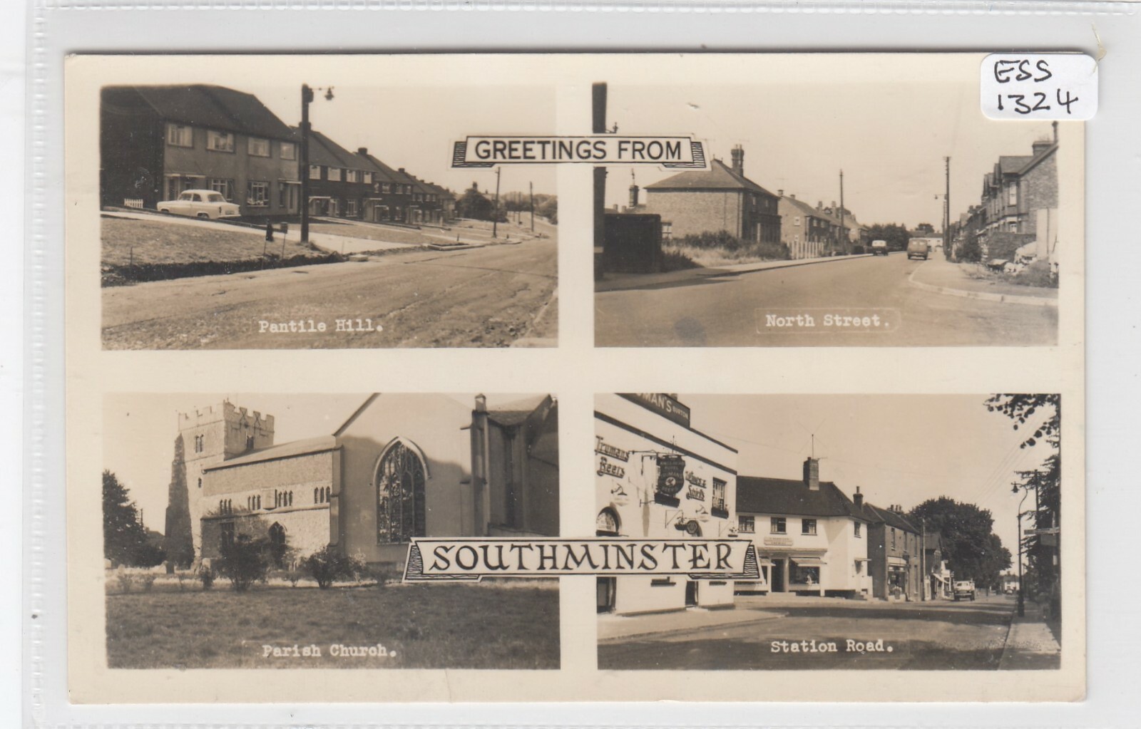 SOUTHMINSTER Essex Multi View Street Scenes and Church RP eBay