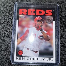 2021 Topps Update #86B-14 Ken Griffey Jr. 1986 Topps Baseball 35th Anniversary