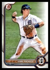 2022 Bowman  Izaac Pacheco #BP-106 Detroit Tigers Baseball Card