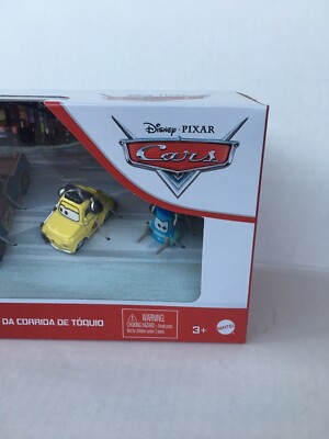 Disney Pixar Cars Tokyo Race Pit Crew 5 Pack Set New Metal Mattel