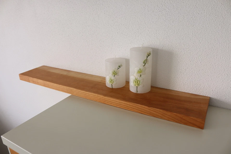 Wandboard Kirschbaum Massiv Holz Board Regal Steckboard Regalbrett NEU auf Maß ! - Bild 1 von 1