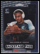 2019-20 Hoops Premium Stock #6 Jaren Jackson Jr. Backstage Pass